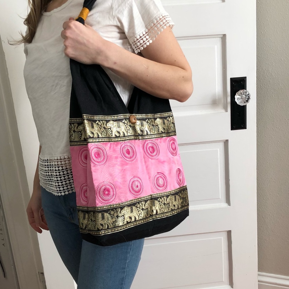 Fabric purse from India